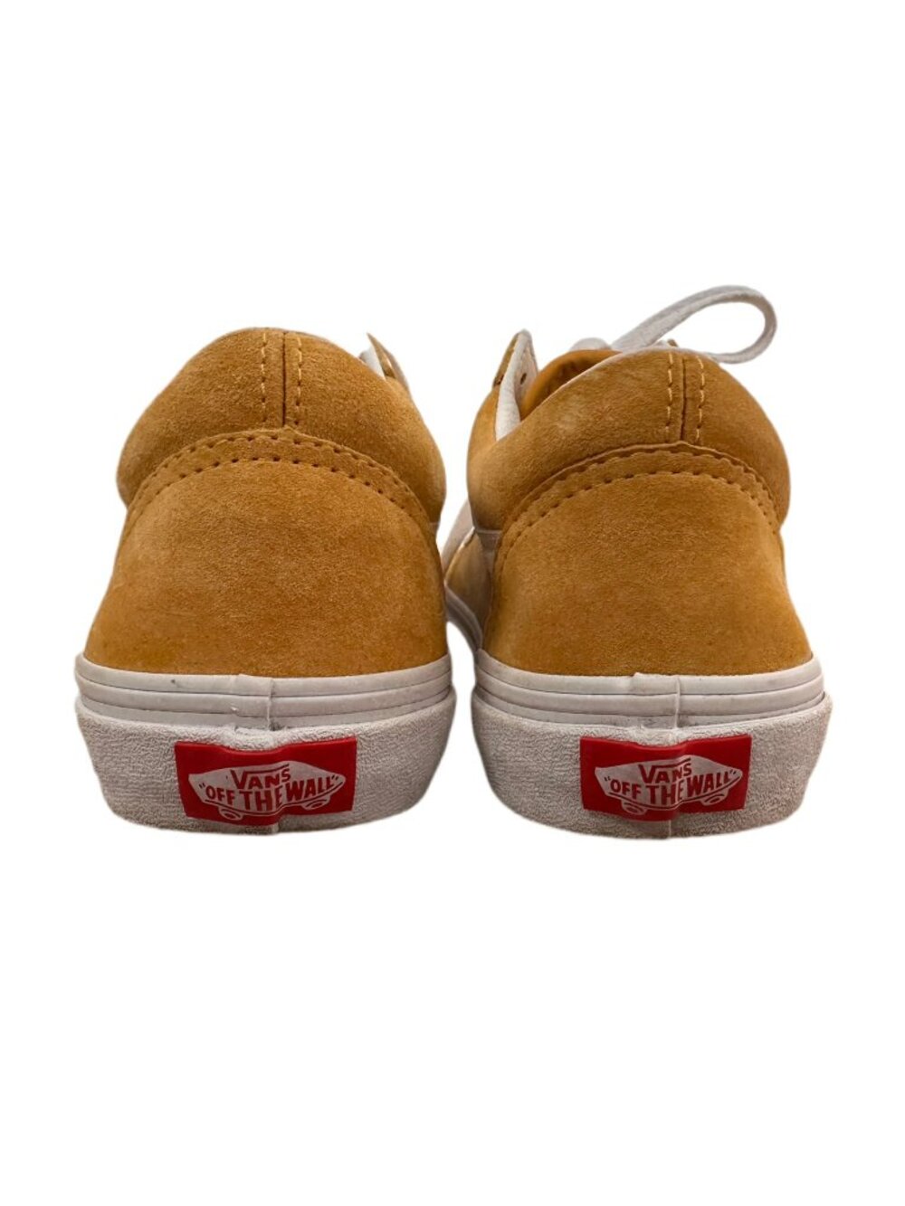 Vans Yellow Suede Old Skool Sneakers with White Stripe - Picture 4 of 6